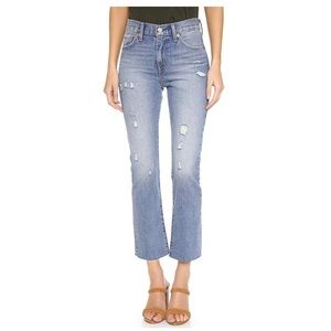 Levi’s kick flare jeans
